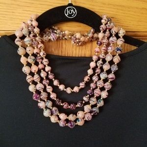 Vintage Multi-Strand Necklace